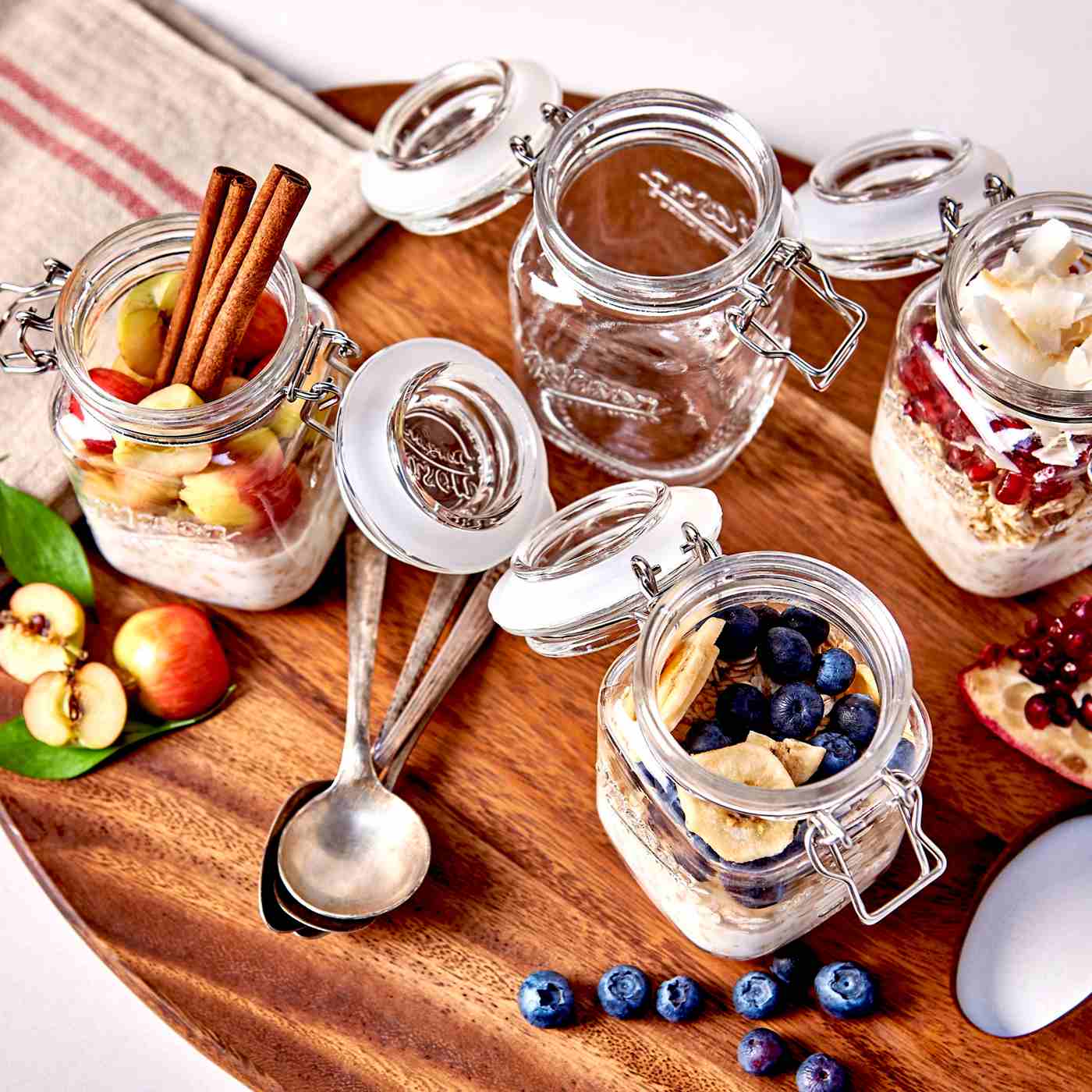 Mason Craft & More Glass Mini Preserving Jars, 12 oz Shop Food