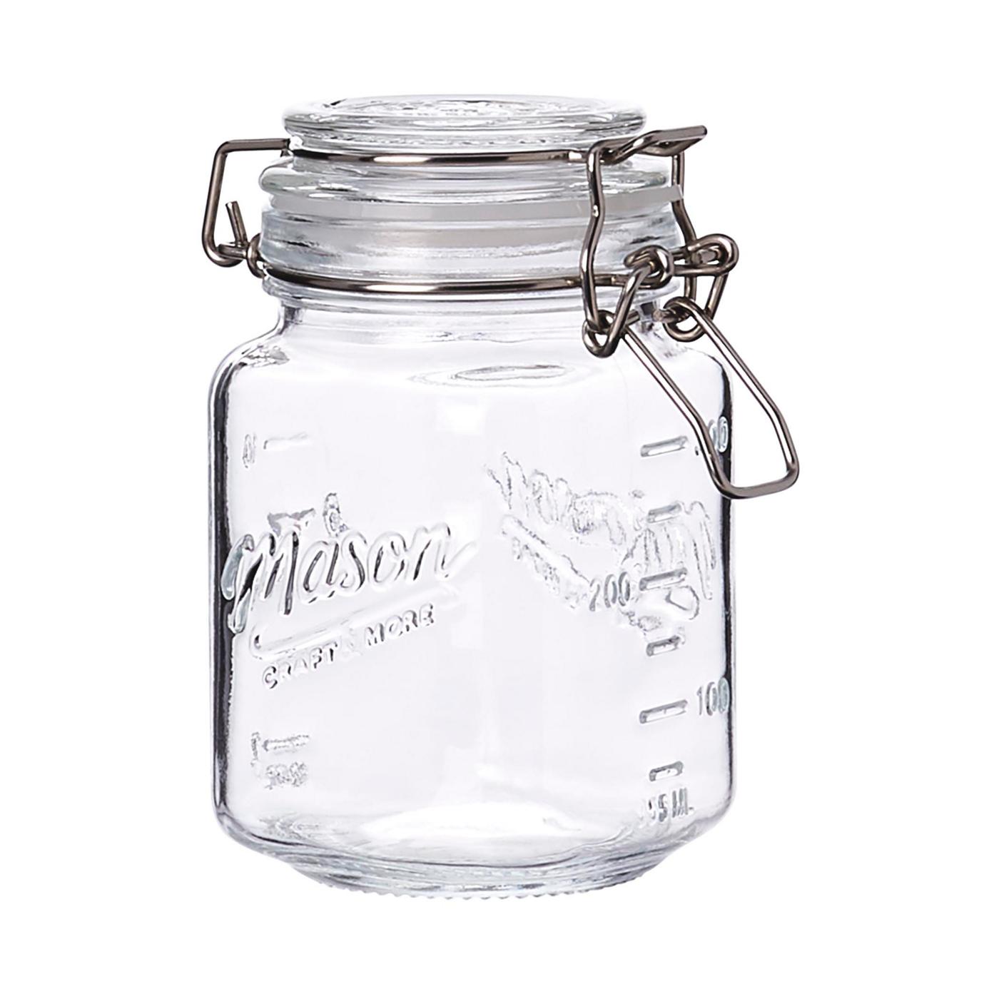 Mason Craft & More Glass Mini Preserving Jars, 12 oz Shop Food