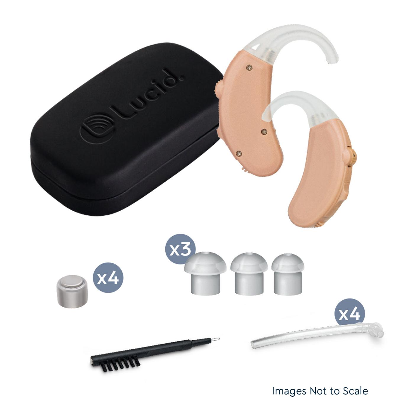 Lucid Audio Behind The Ear Enrich Pro Sound Hearing Aids; image 6 of 6