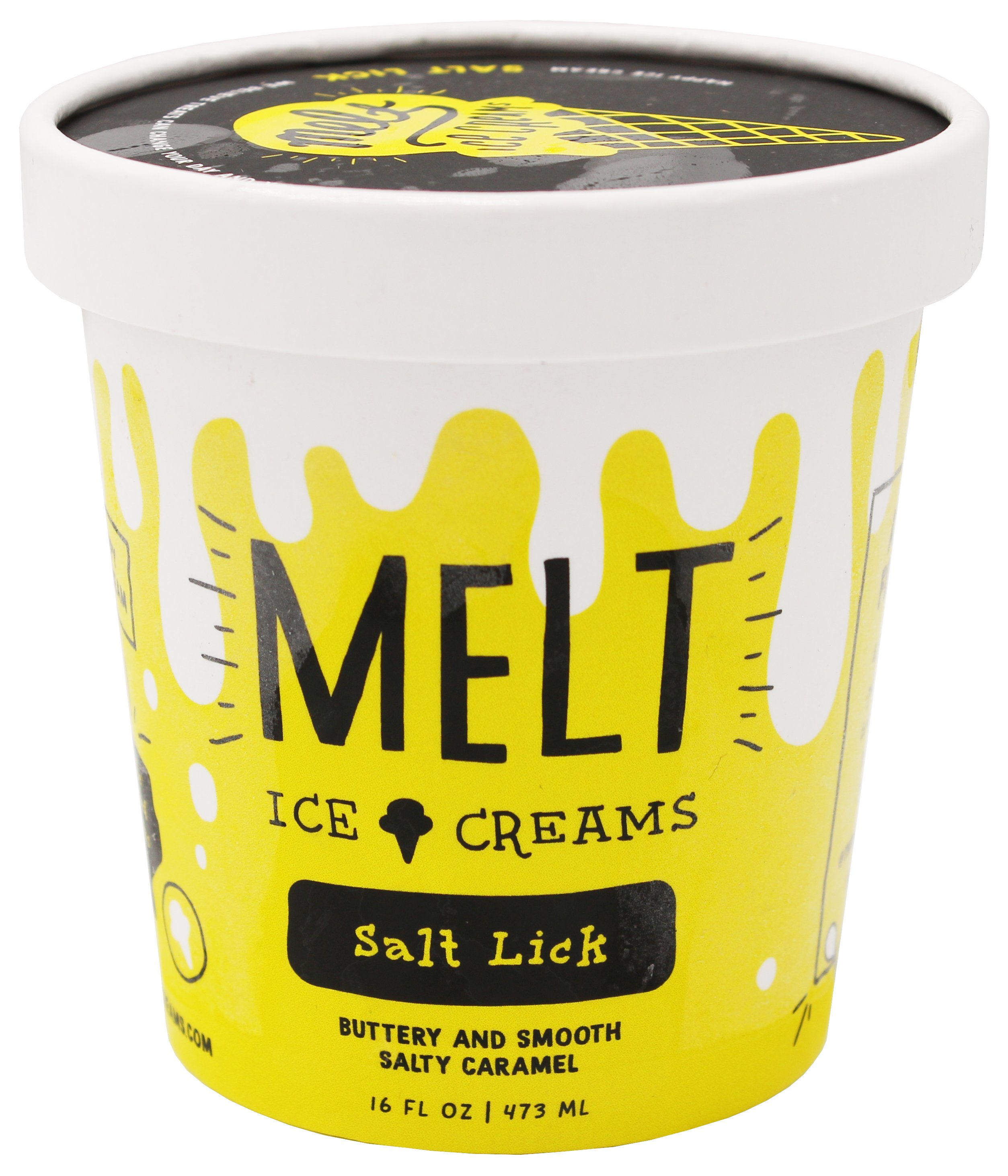 Melt Caramel Salt Lick Ice Cream, 1 pt | Central Market - Really