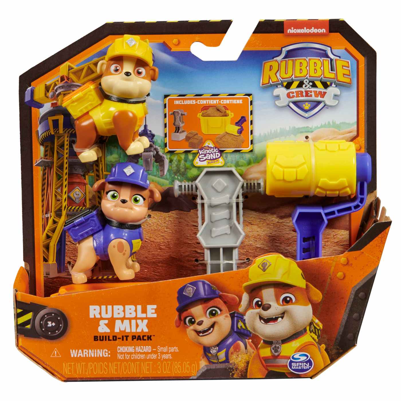 Paw Patrol Rescue Rubble Patrulla Canina SPIN MASTER