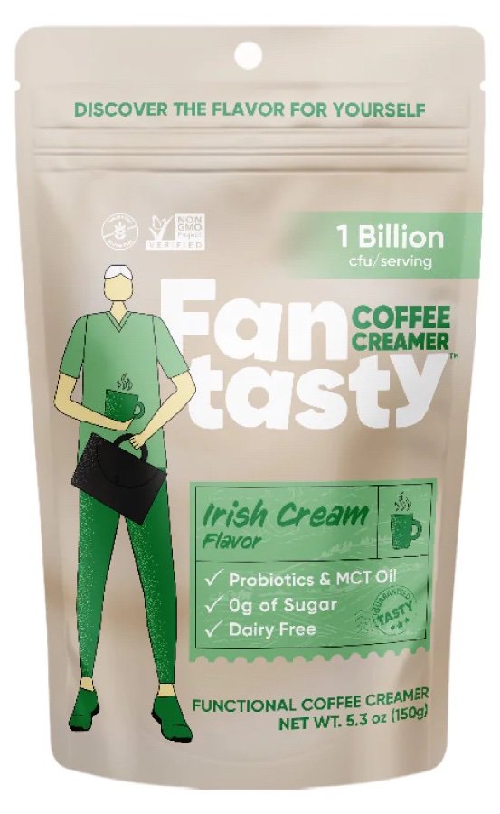 Fantasty Irish Cream Probiotic Coffee Creamer, 5.3 oz | Central