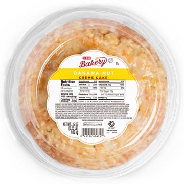 H-E-B Bakery Banana Nut Crème Cake, 36 oz