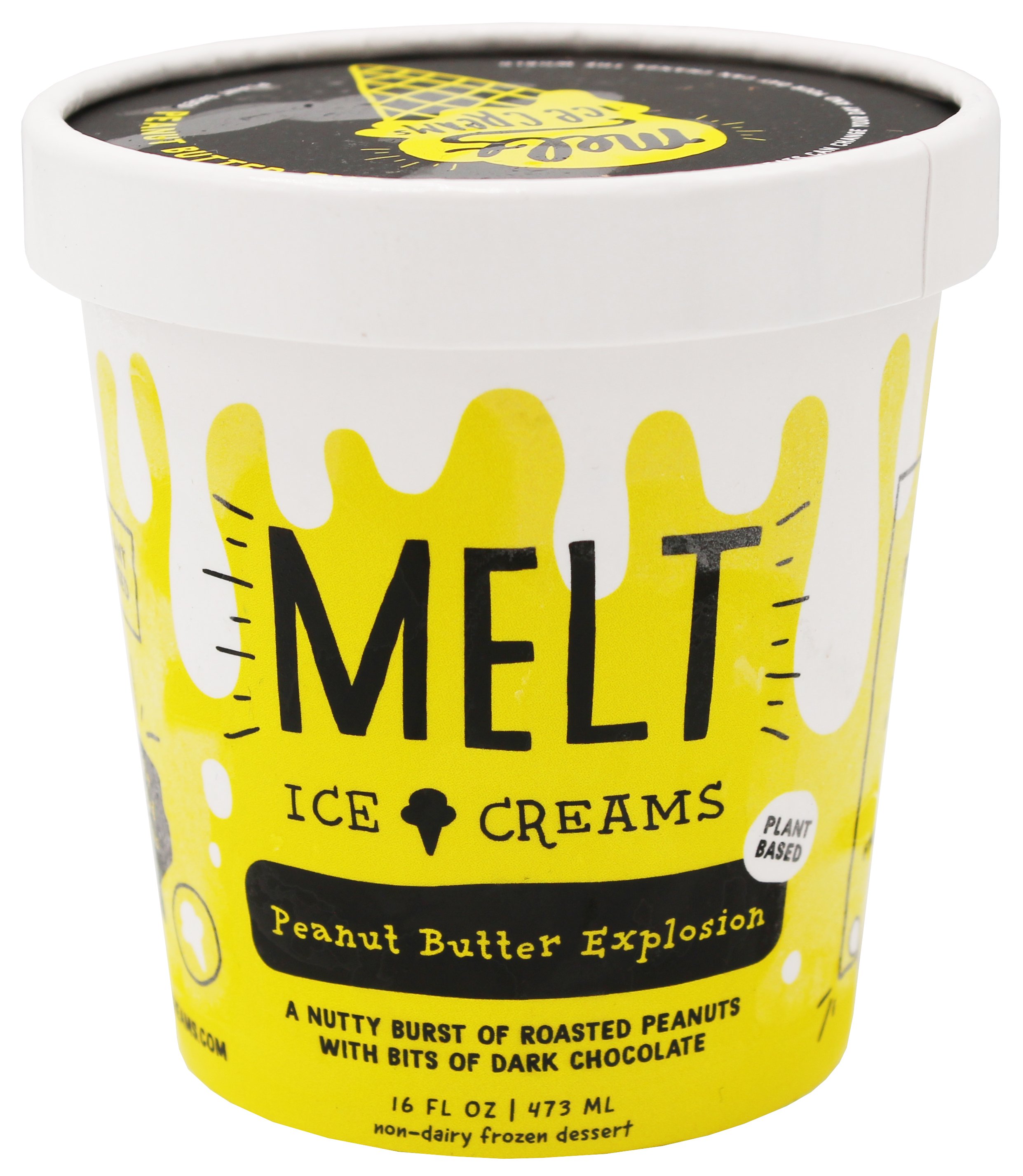 Melt Plant-Based Peanut Butter Explosion Ice Cream , 1 pt