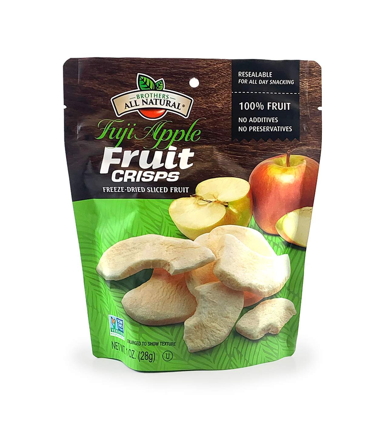 Brothers All Natural Fuji Apple Fruit Crisps; image 1 of 3