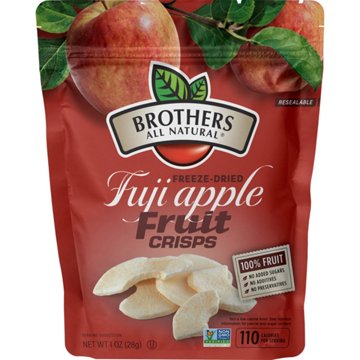 Brothers All Natural Fuji Apple Freeze-Dried Fruit Crisps, 1 oz