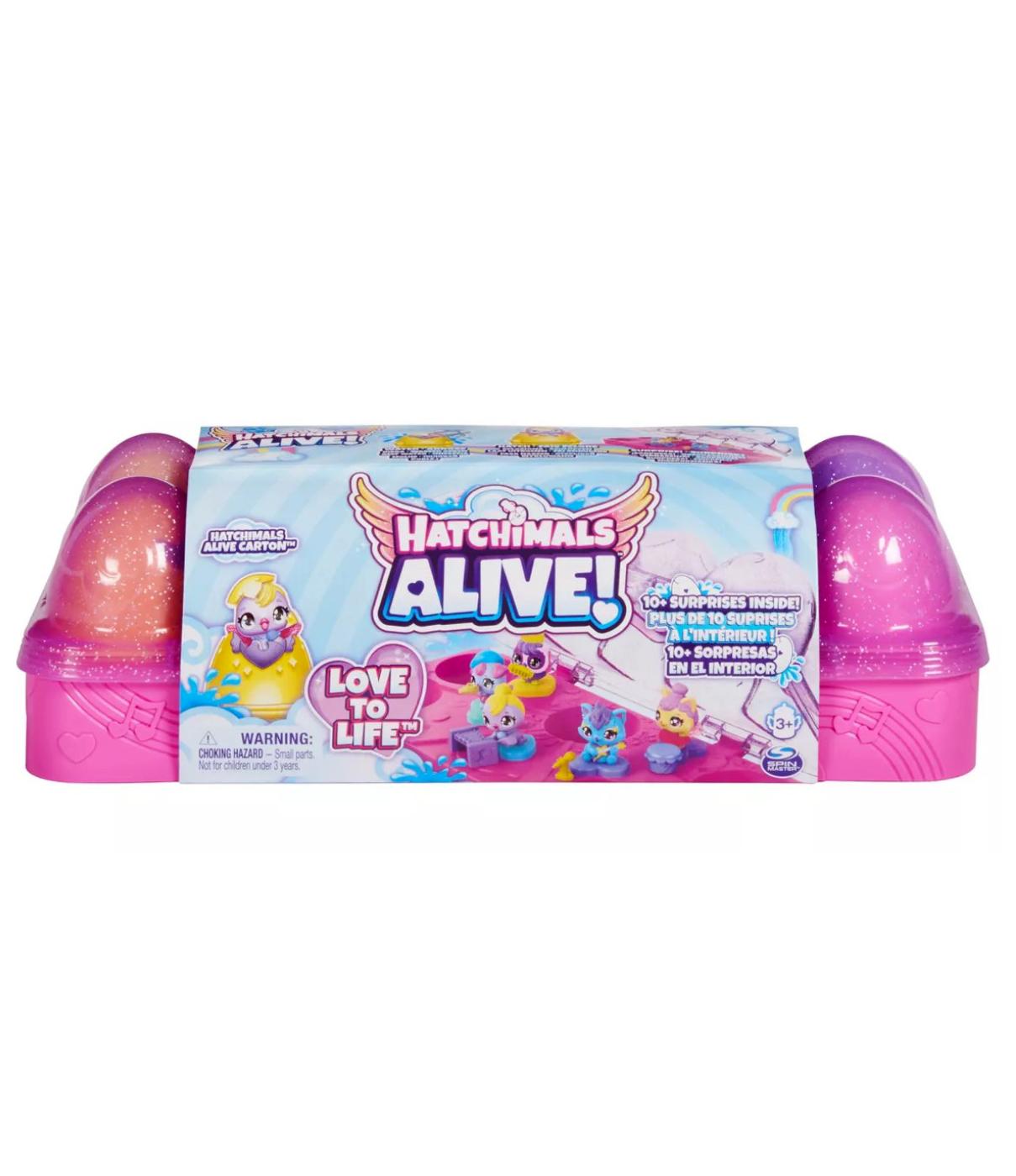 Hatchimals Alive! Surprise Self Hatching Egg Carton - Shop Action Figures &  Dolls at H-E-B