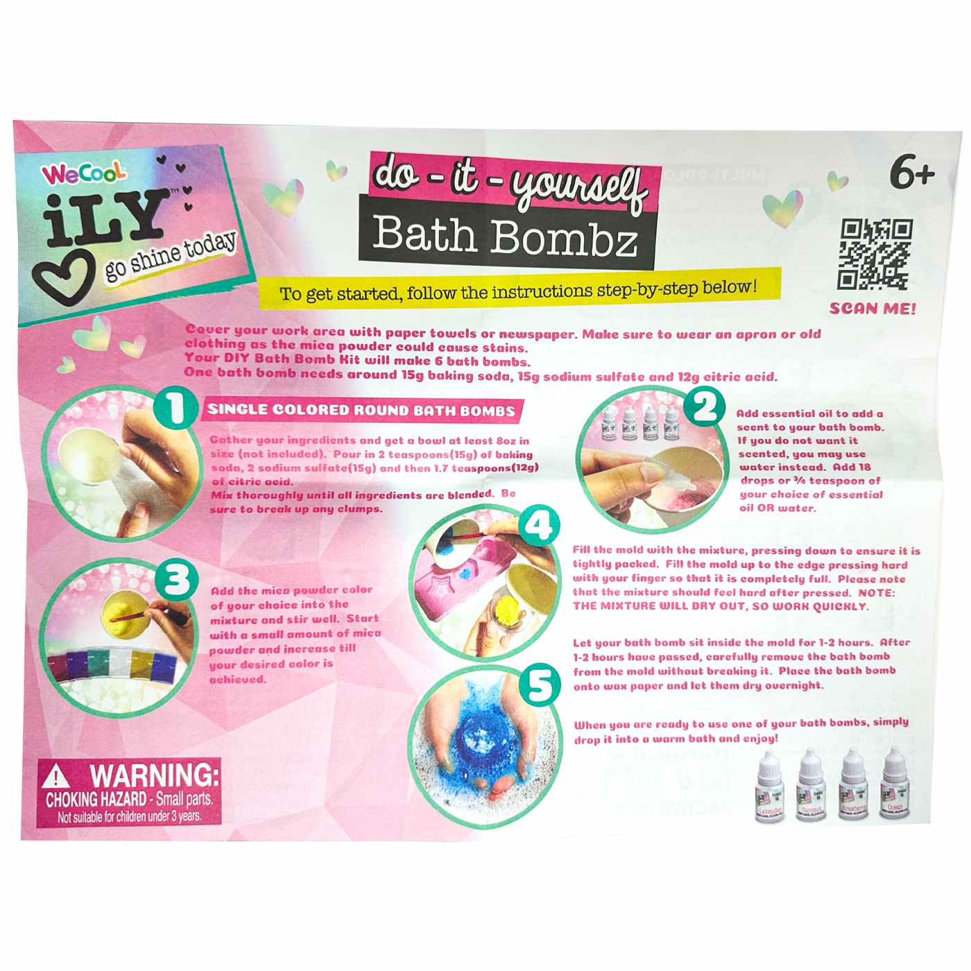 iLY DIY Bath Bombz Activity Set - Shop Kits at H-E-B