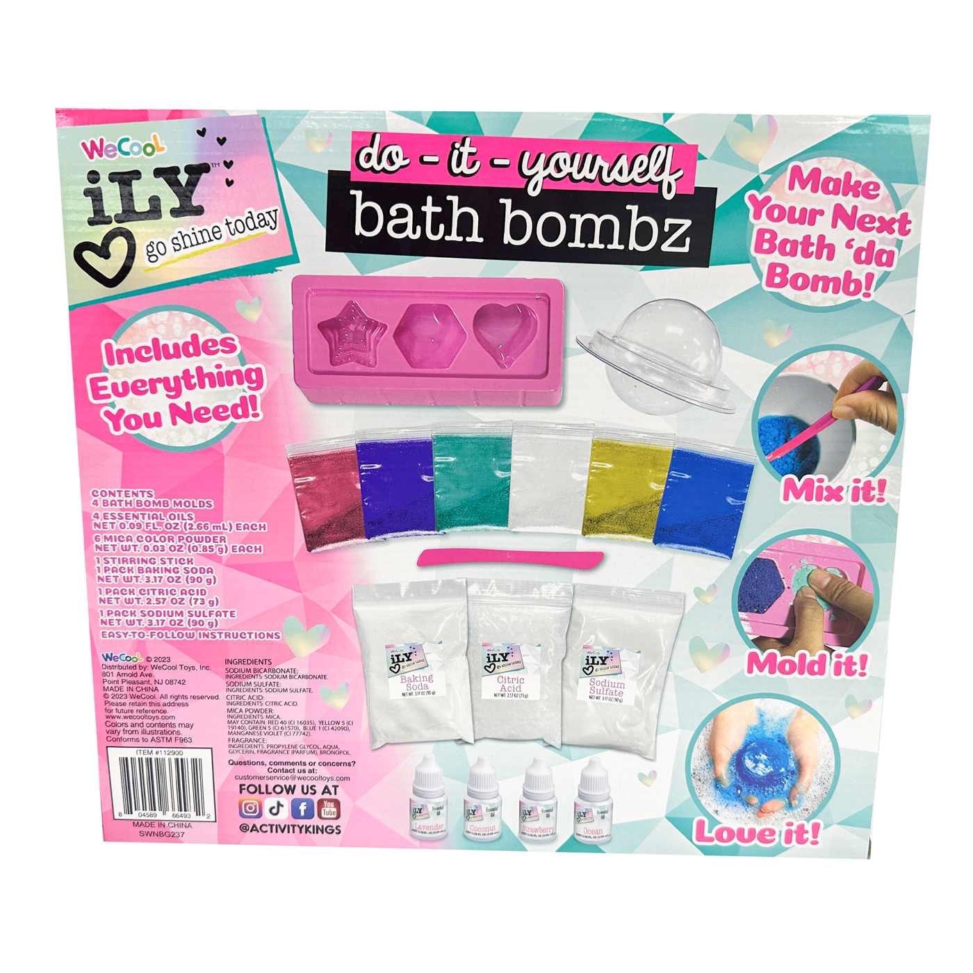 iLY DIY Bath Bombz Activity Set - Shop Kits at H-E-B