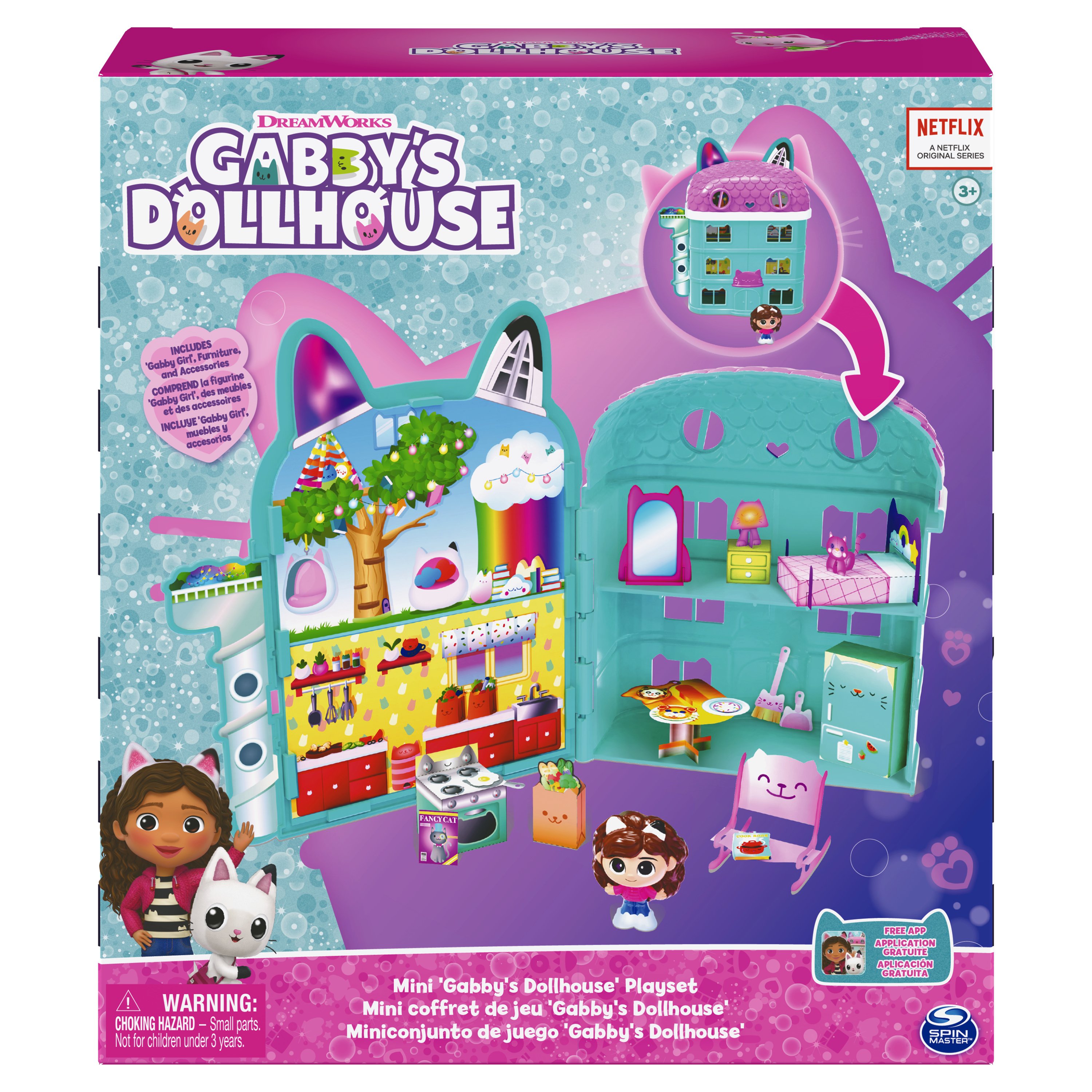 Gabby's Dollhouse Mini Dollhouse Playset