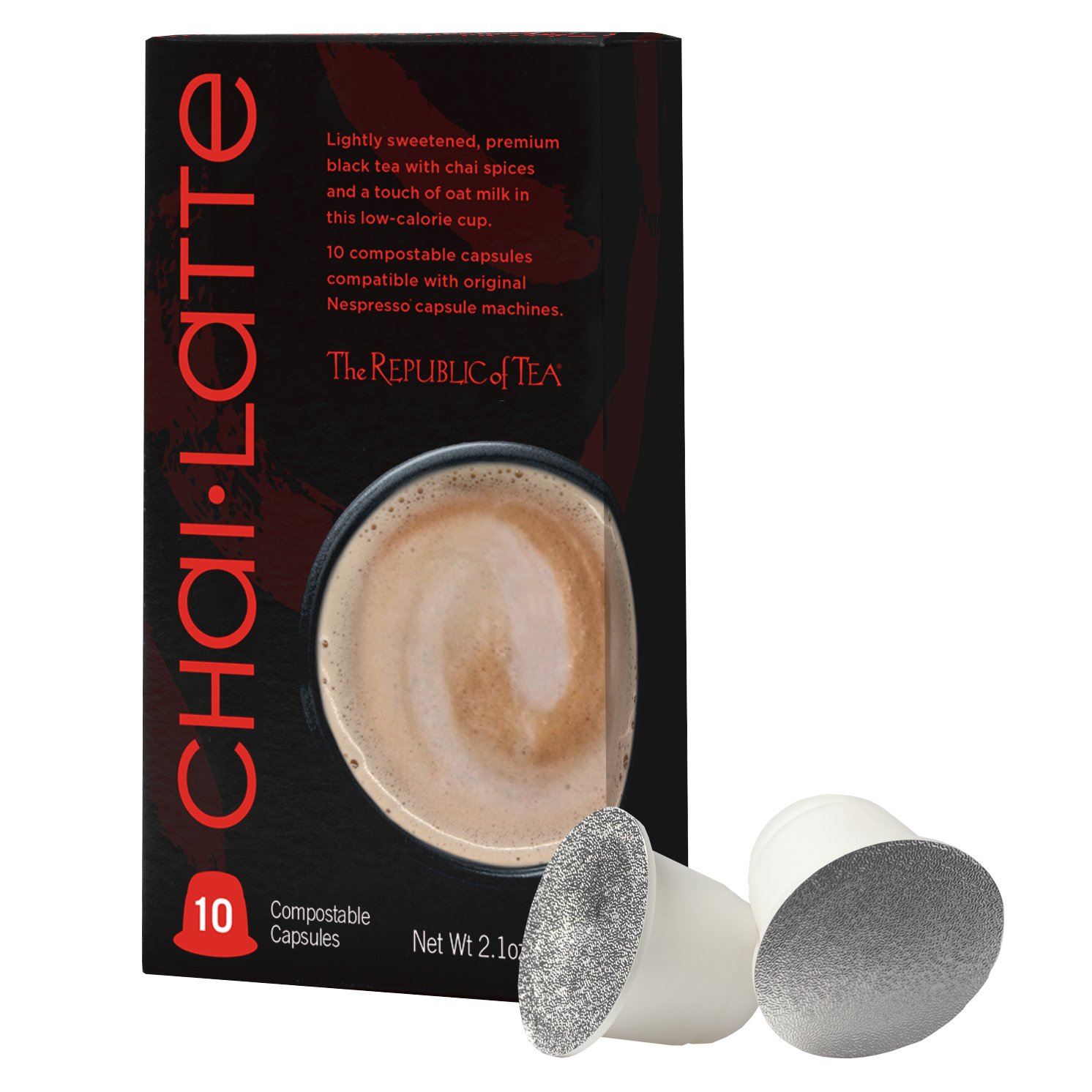 The Republic of Tea Chai Latte Capsules Shop Tea at HEB