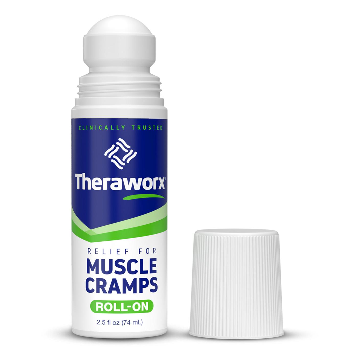 Theraworx Relief for Muscle Cramps Roll On; image 4 of 5