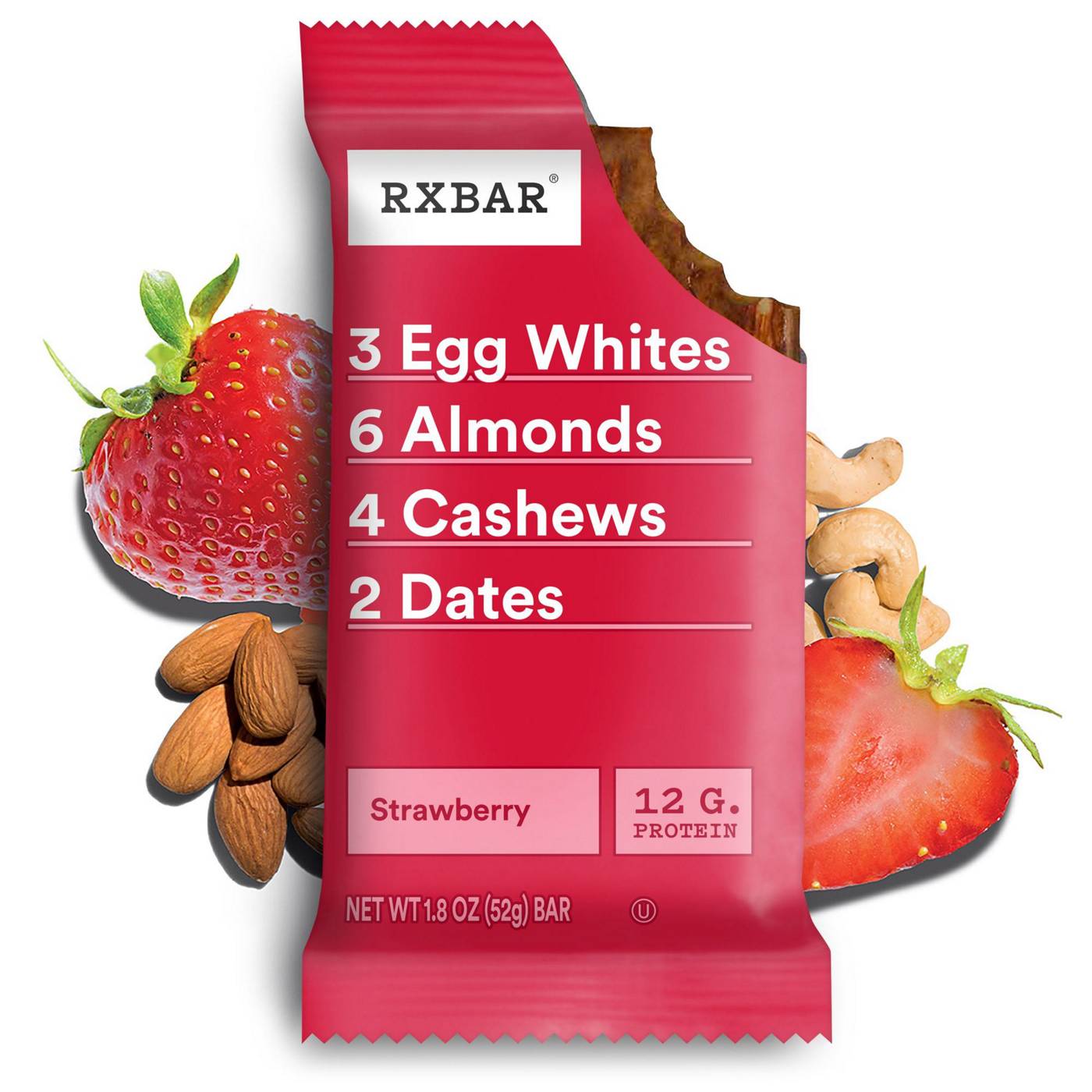 RXBAR Strawberry Protein Bars, 22 oz Shop Granola & snack bars at HEB