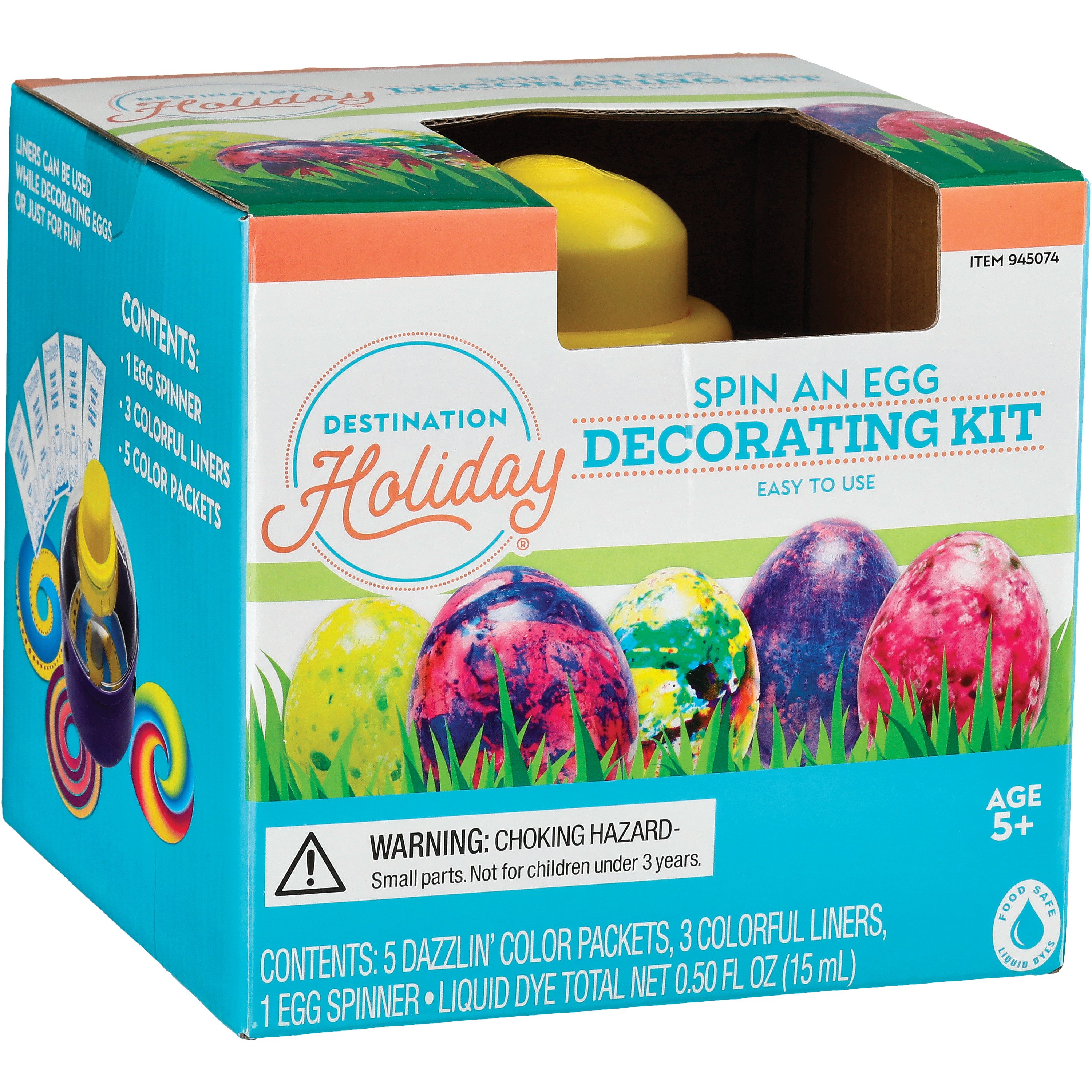 Destination Holiday Spin an Egg Easter Decorating Kit Shop Kits at HEB
