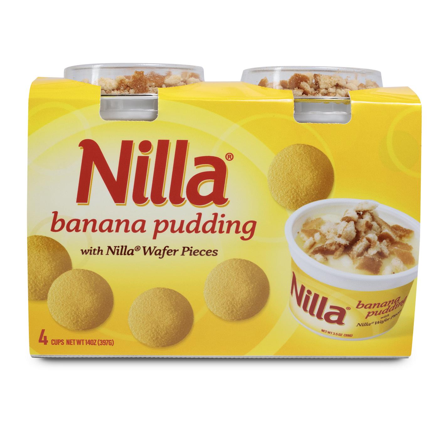 Nilla Banana Pudding With Nilla Wafer Pieces Shop Pudding & gelatin