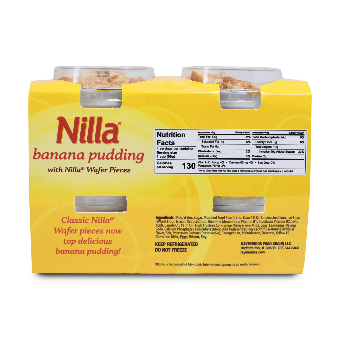 Nilla Banana Pudding With Nilla Wafer Pieces Shop Pudding & gelatin