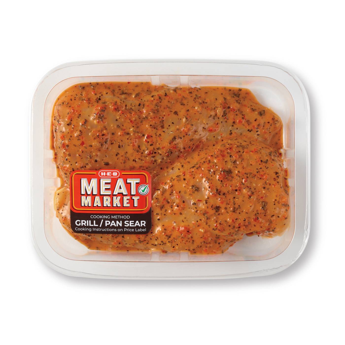 H-E-B Meat Market Marinated Chicken Breasts – Southwest Style; image 1 of 3