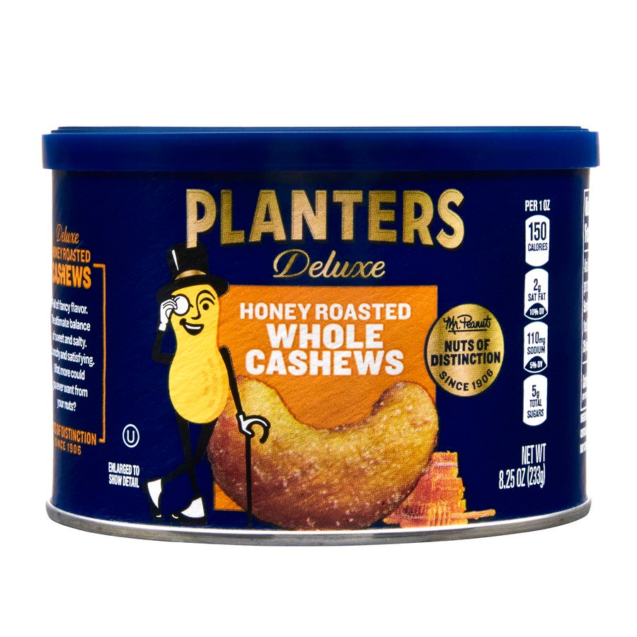 Planters Deluxe Honey Roasted Whole Cashews Shop Nuts & seeds at HEB