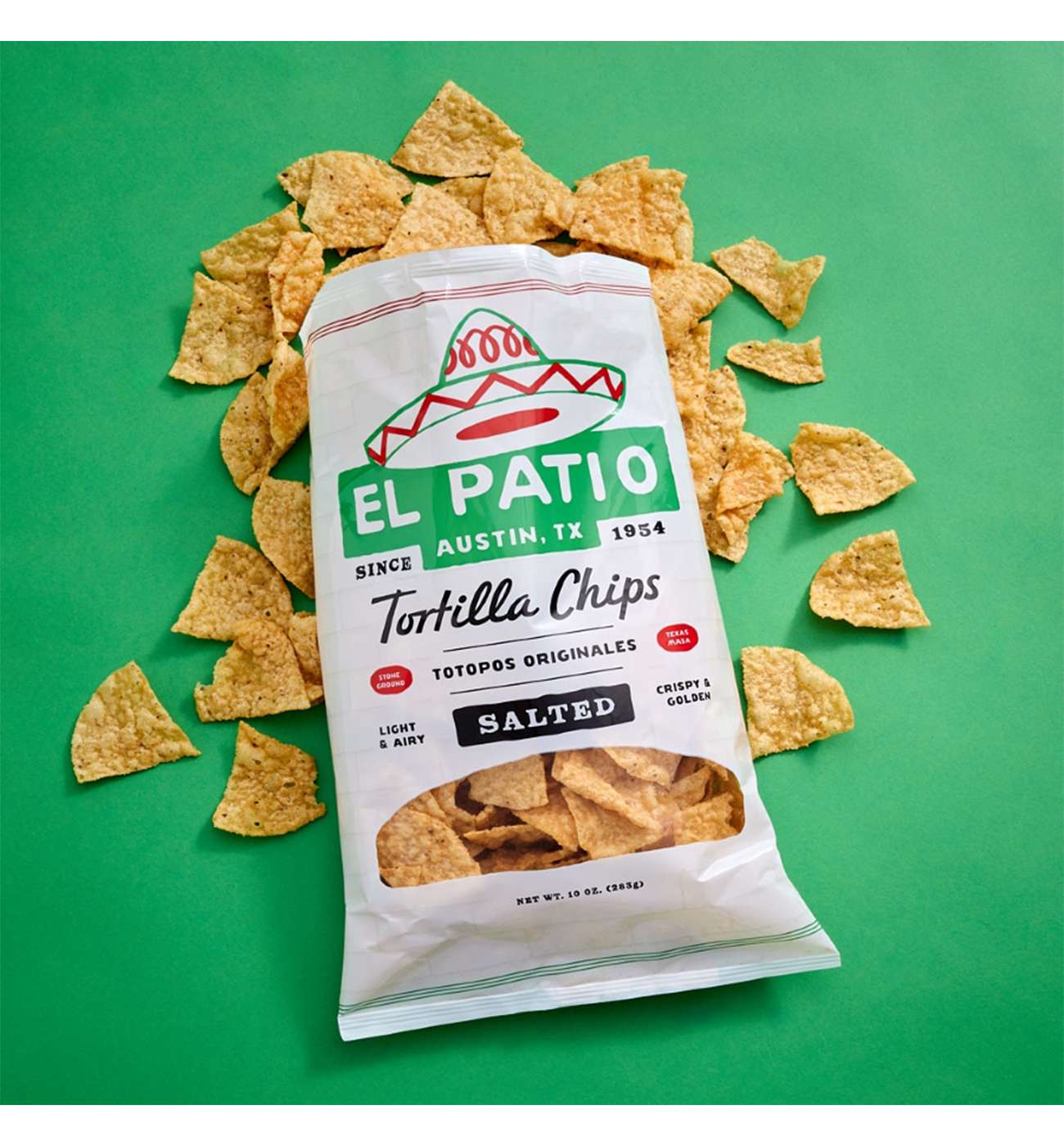 El Patio Salted Tortilla Chips; image 4 of 5