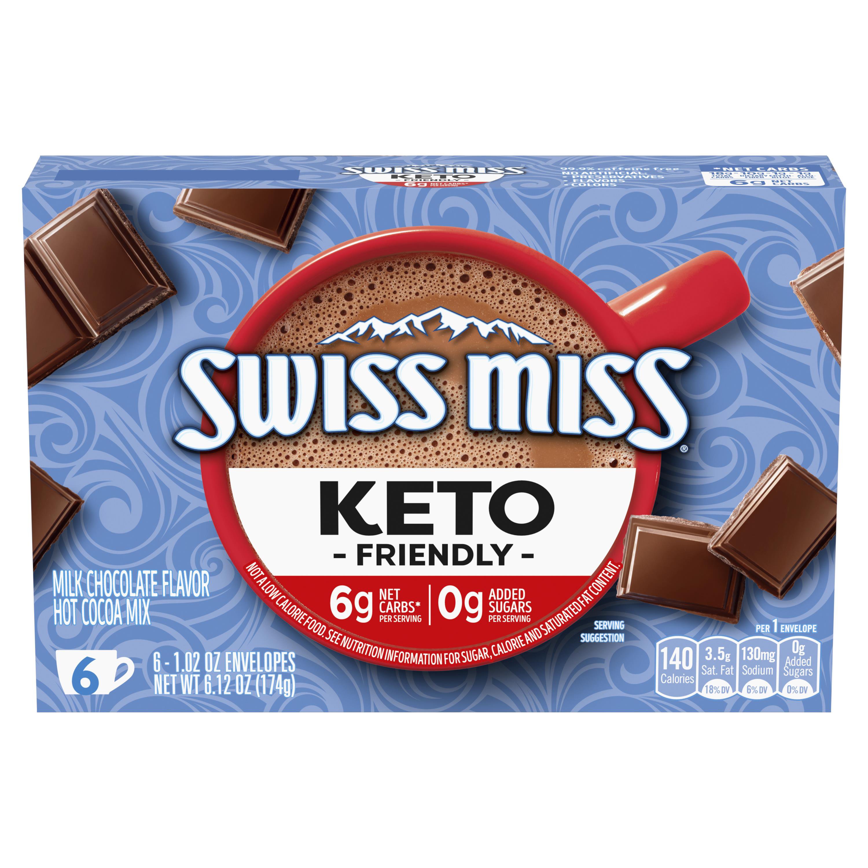 Swiss Miss Keto-Friendly Hot Cocoa Mix - Shop Cocoa at H-E-B