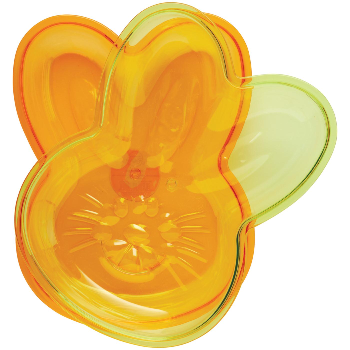 Destination Holiday Rabbit Tray - Orange & Green; image 1 of 3
