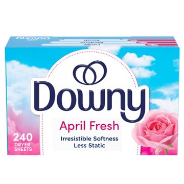 Downy Fabric Softener Dryer Sheets - April Fresh Scent, 240 ct