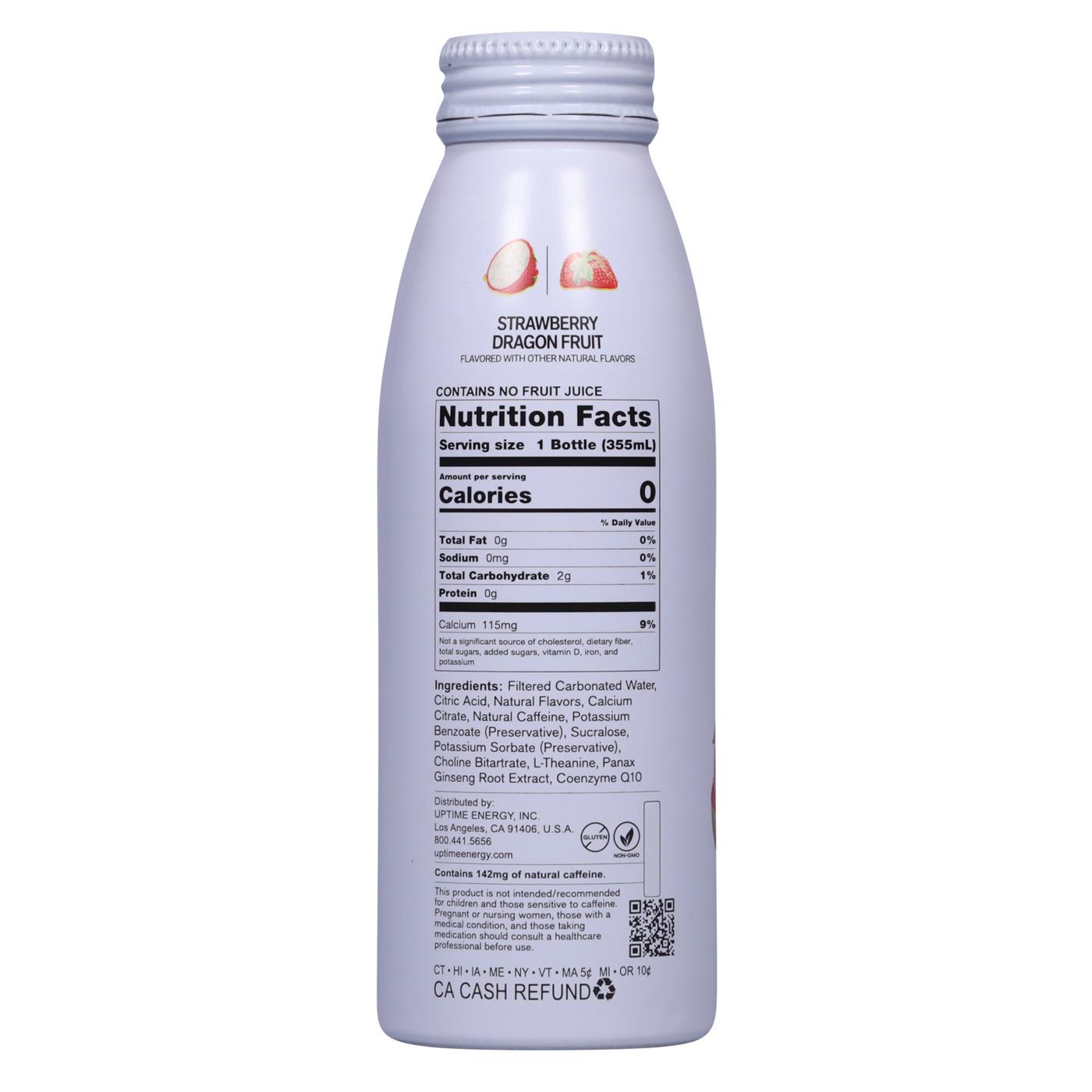 UPTIME Zero Sugar Energy Drink Strawberry Dragon Fruit Shop Diet