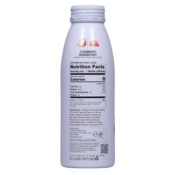 UPTIME Zero Sugar Energy Drink - Strawberry Dragon Fruit