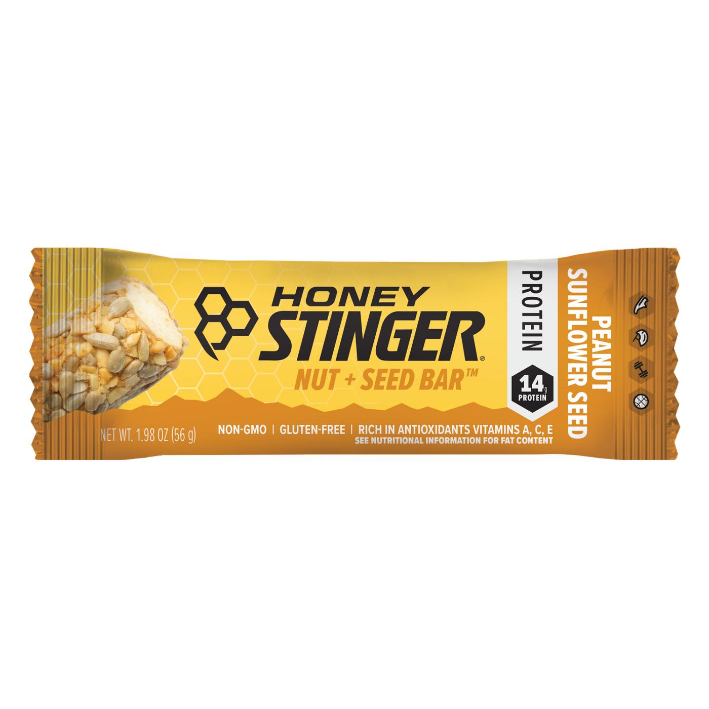 Honey Stinger Peanut Sunflower Nut and Seed Bar; image 1 of 2