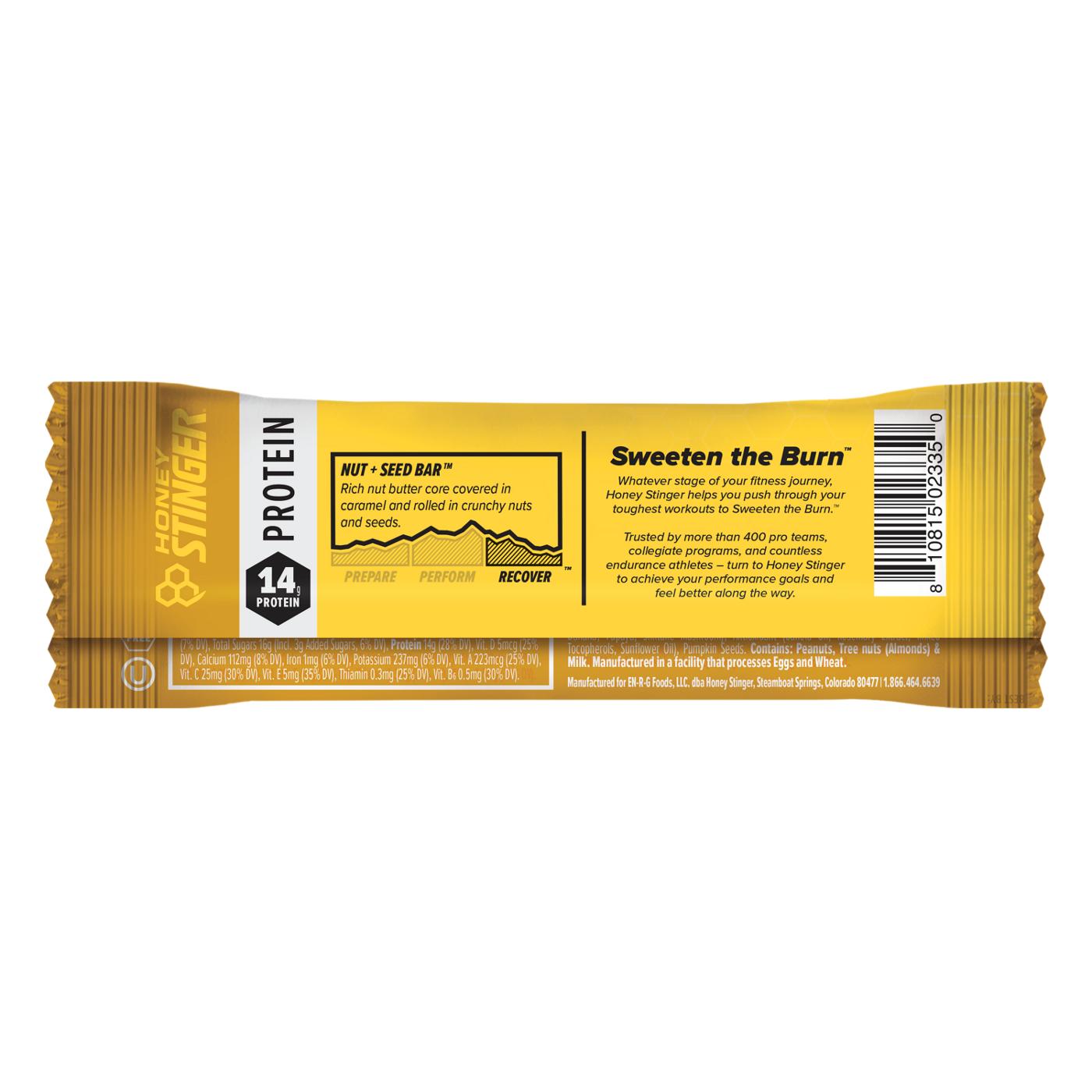 Honey Stinger Peanut Sunflower Nut and Seed Bar; image 2 of 2