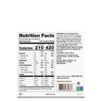Lenny & Larry's The Complete Cookie Multipack - 16g Protein Double Chocolate