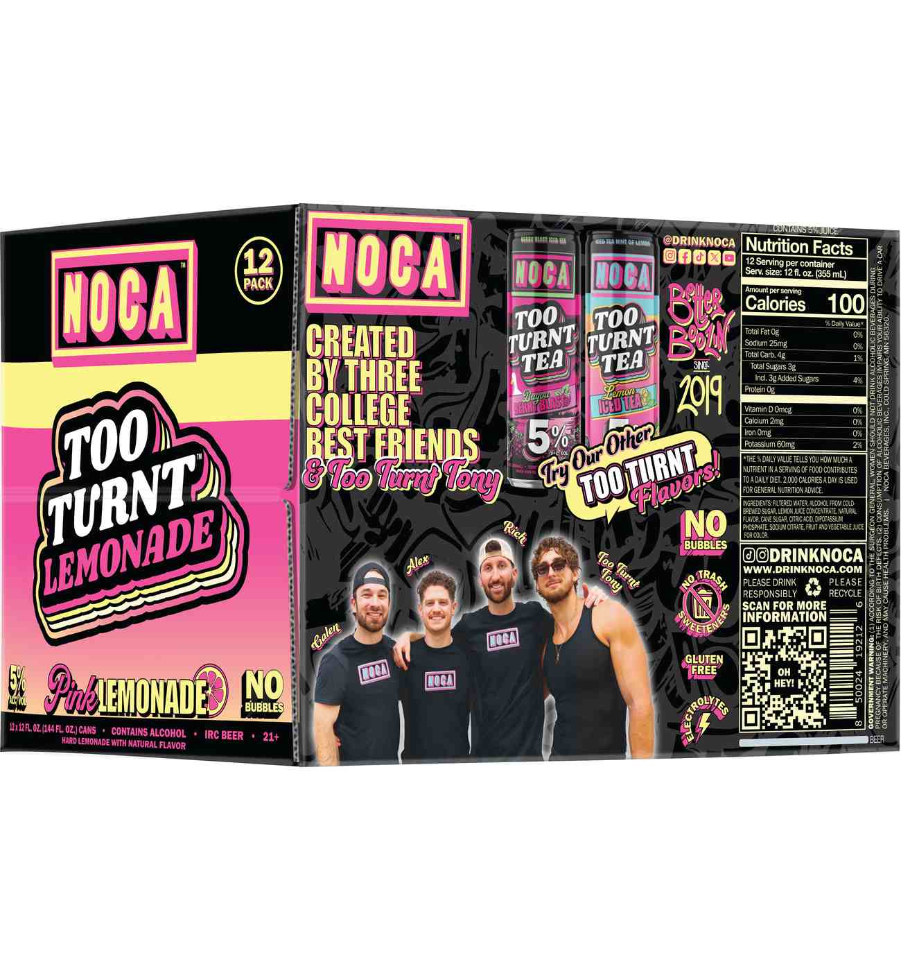 NOCA Livin' Lemonade Pack 12 pk Cans; image 3 of 4