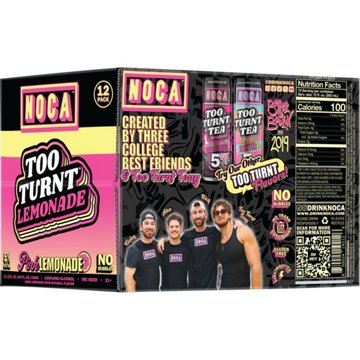 NOCA Livin' Lemonade Pack 12 pk Cans, 12 oz