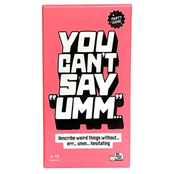 You Can't Say Umm Party Game