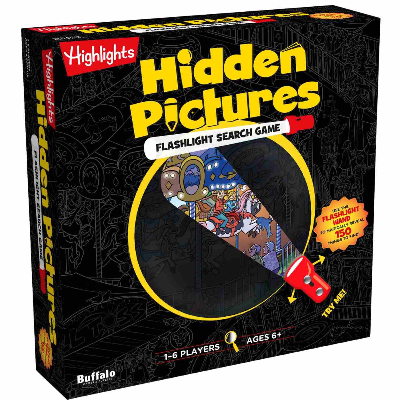 Hidden Pictures Flashlight Search Game - Shop Games at H-E-B
