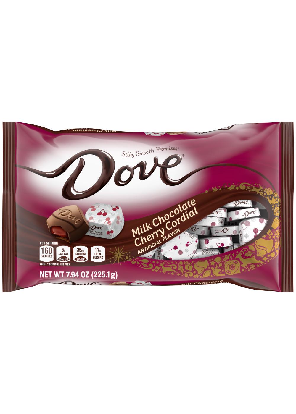 Dove Milk Chocolate Cherry Cordial Holiday Candy; image 1 of 7