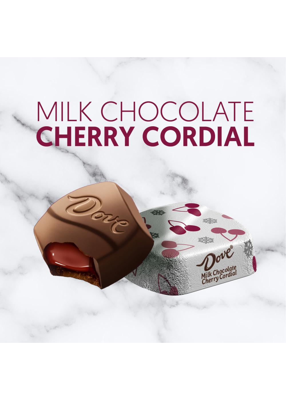 Dove Milk Chocolate Cherry Cordial Holiday Candy; image 3 of 7