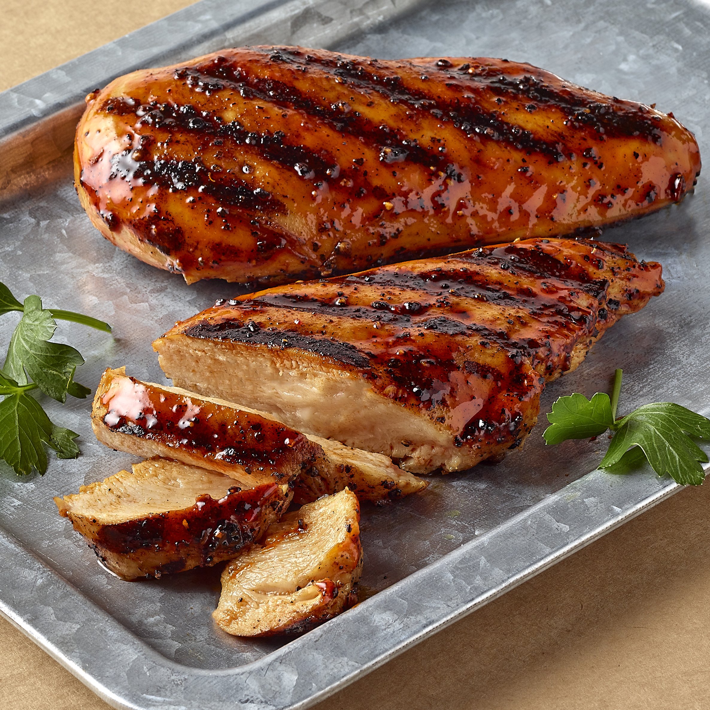 H-E-B Meat Market Marinated Chicken Breasts – Smoky BBQ - Shop Chicken ...