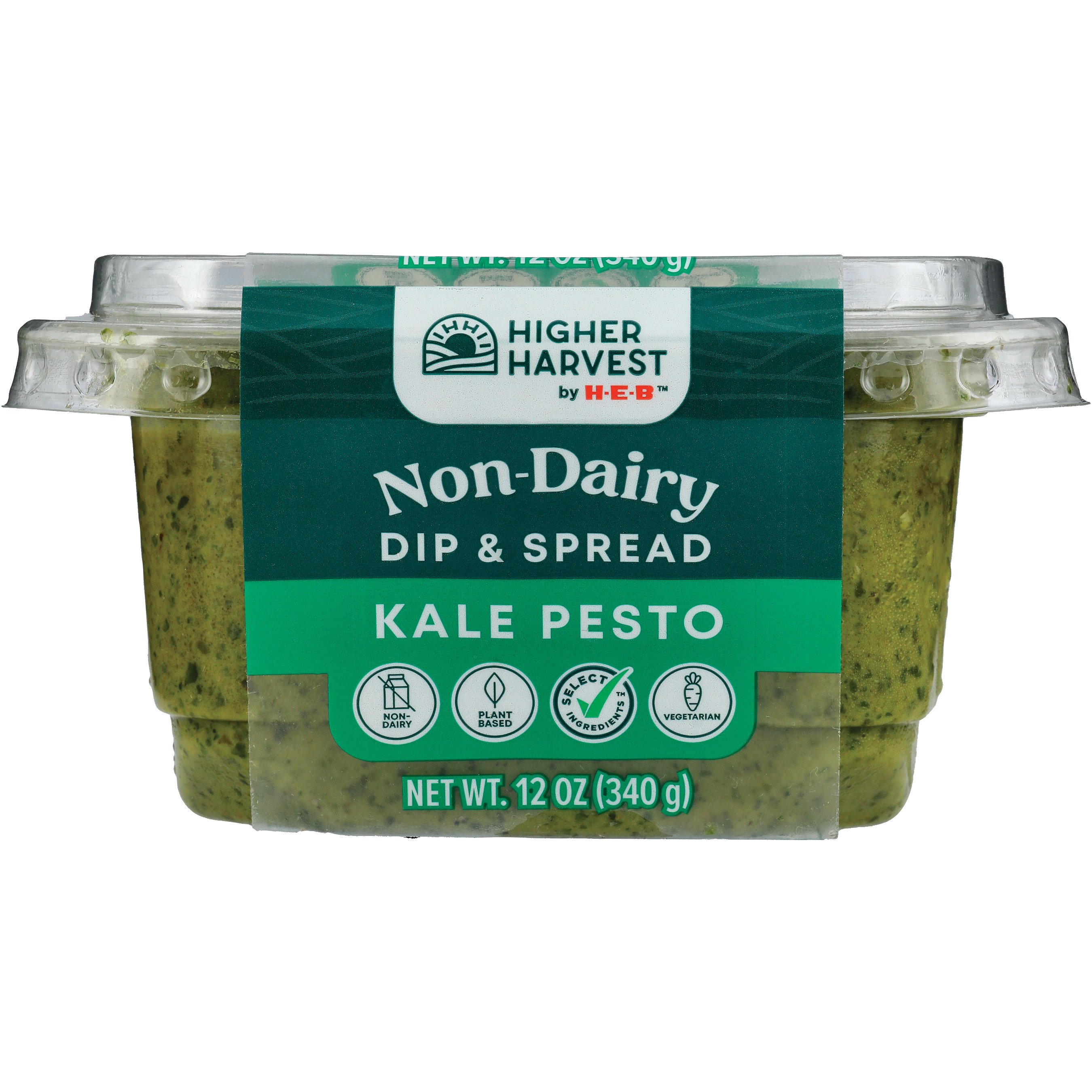 Higher Harvest By H-E-B Non-Dairy Dip & Spread - Kale Pesto - Shop Dip ...