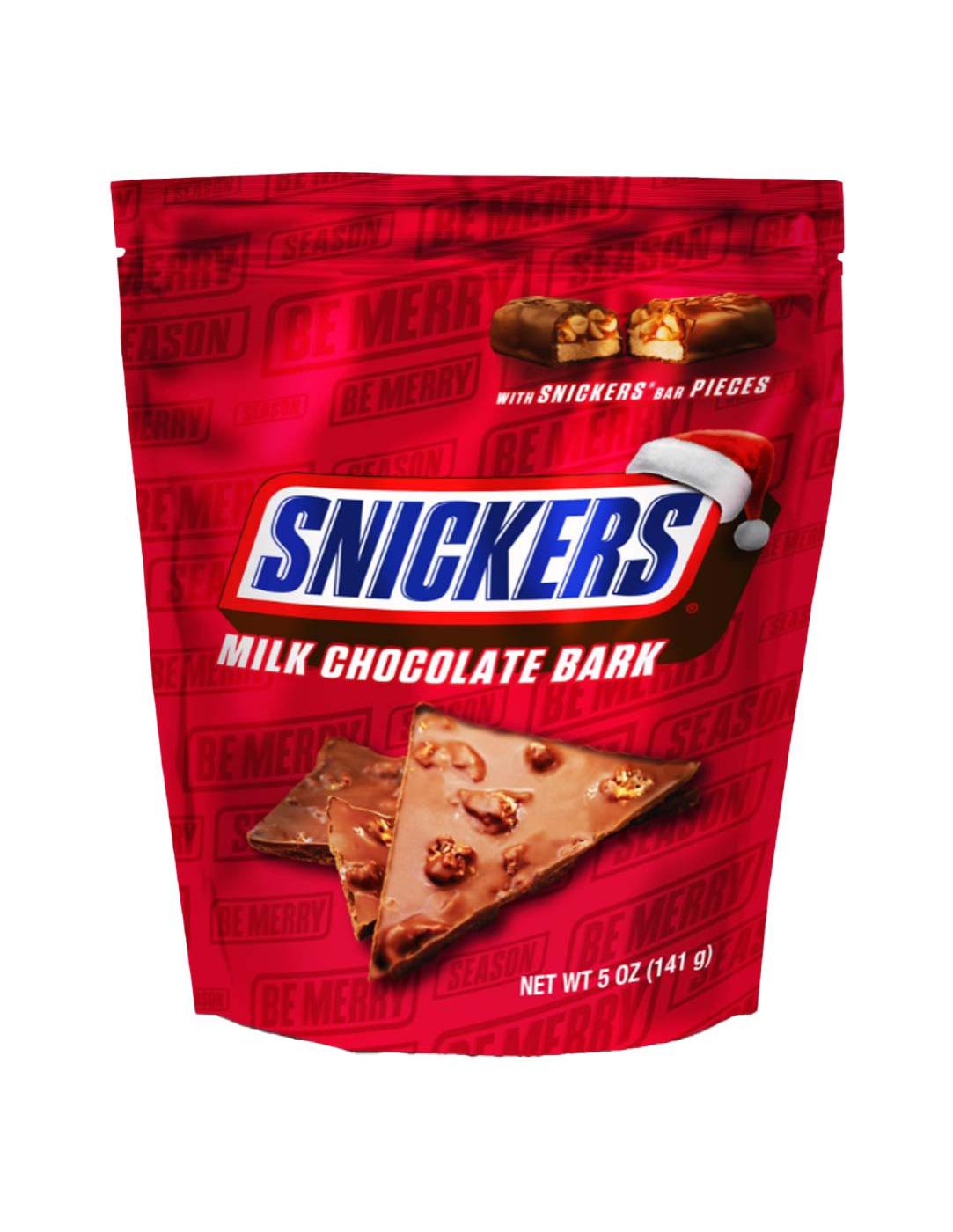 Snickers Milk Chocolate Holiday Bark; image 1 of 2