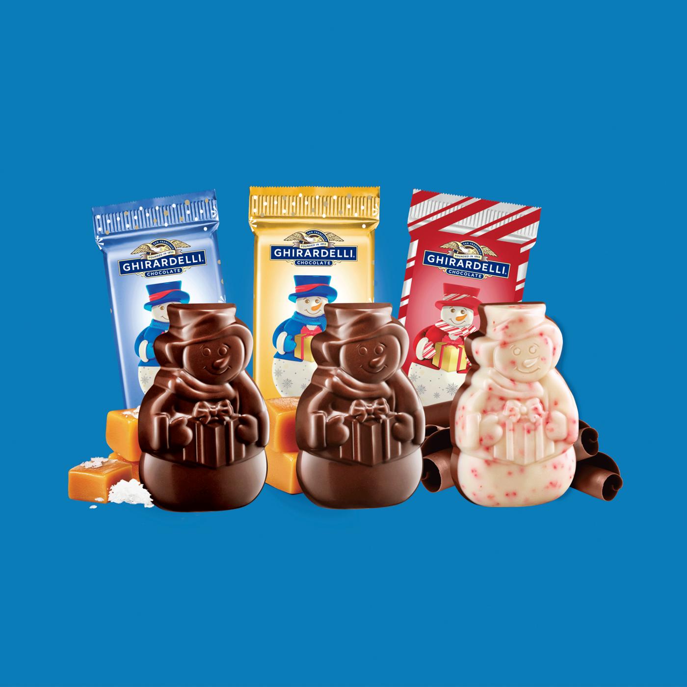 Ghirardelli Holiday Chocolate Snowmen Assortment; image 4 of 5