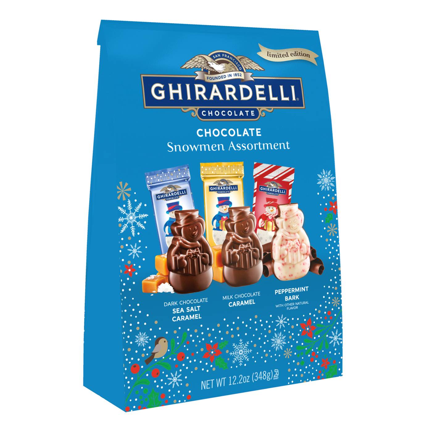 Ghirardelli Holiday Chocolate Snowmen Assortment; image 5 of 5