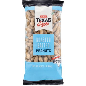 H-E-B Texas Roots In-Shell Roasted Peanuts – Salted