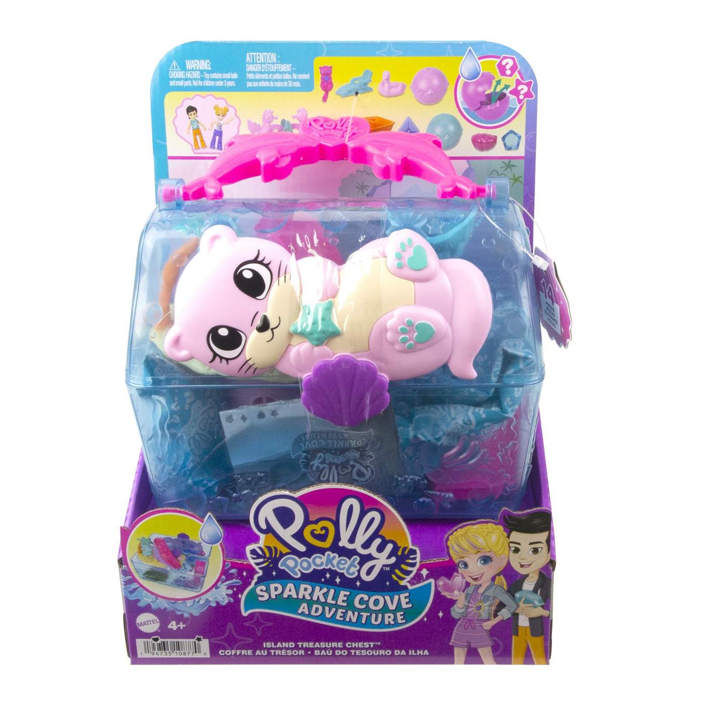 Polly Pocket Sparkle Cove Adventure Island Treasure Chest; image 1 of 2