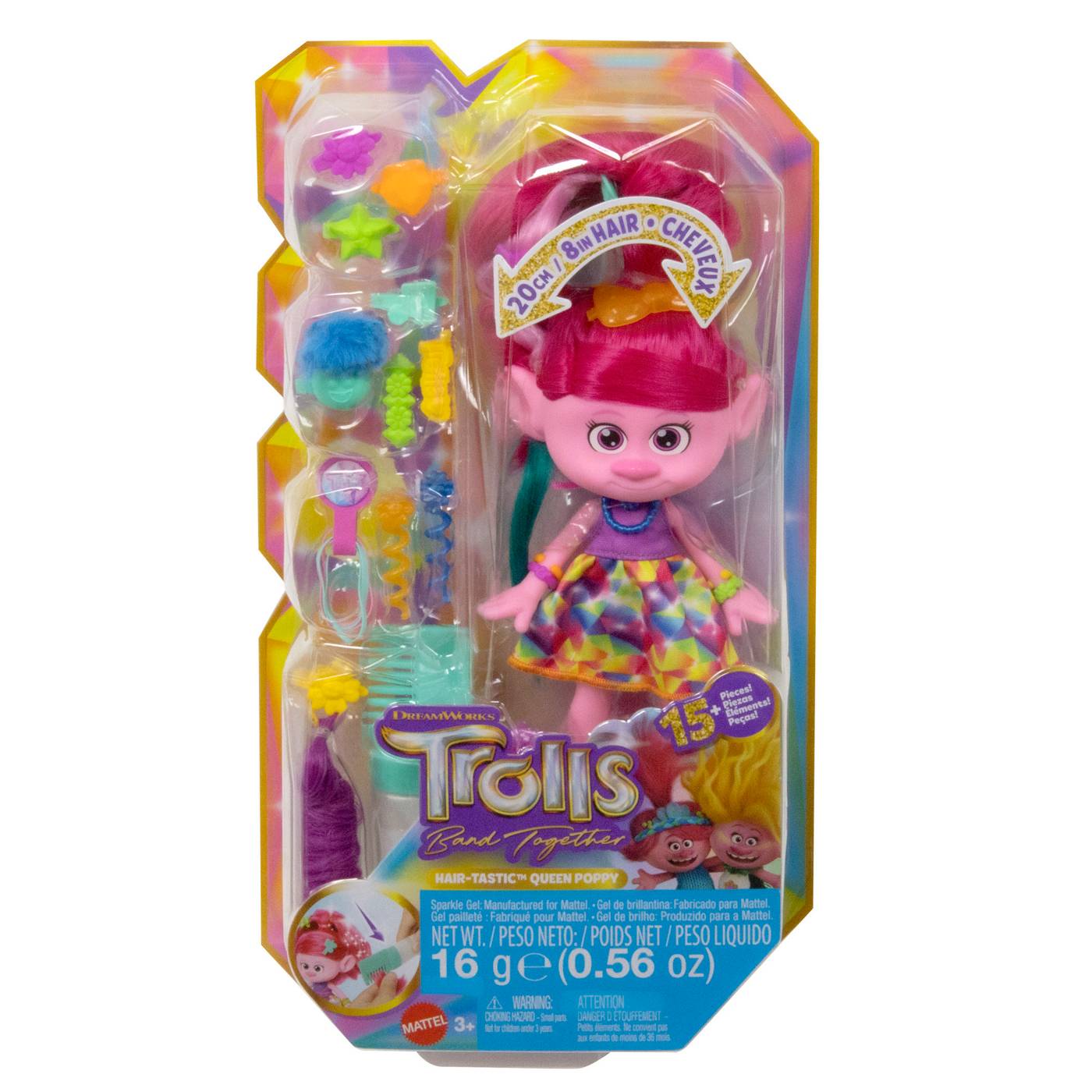 Poppy Trolls World Tour Action Figure 3