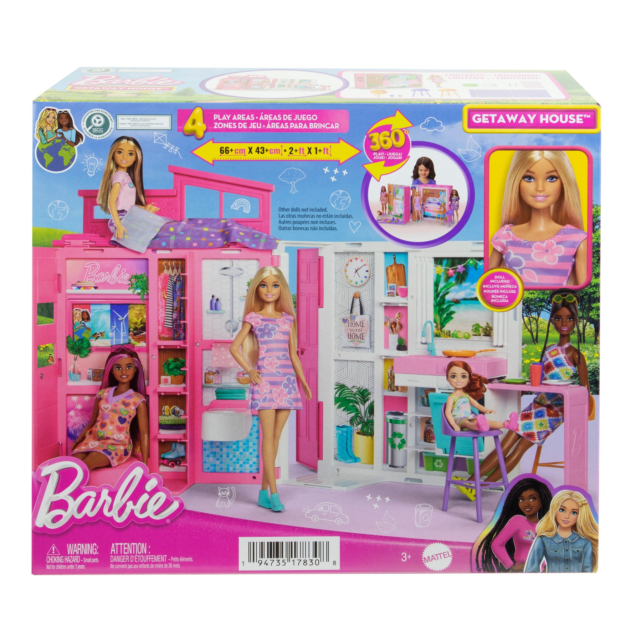 Barbie Getaway House Playset - Shop Playsets at H-E-B