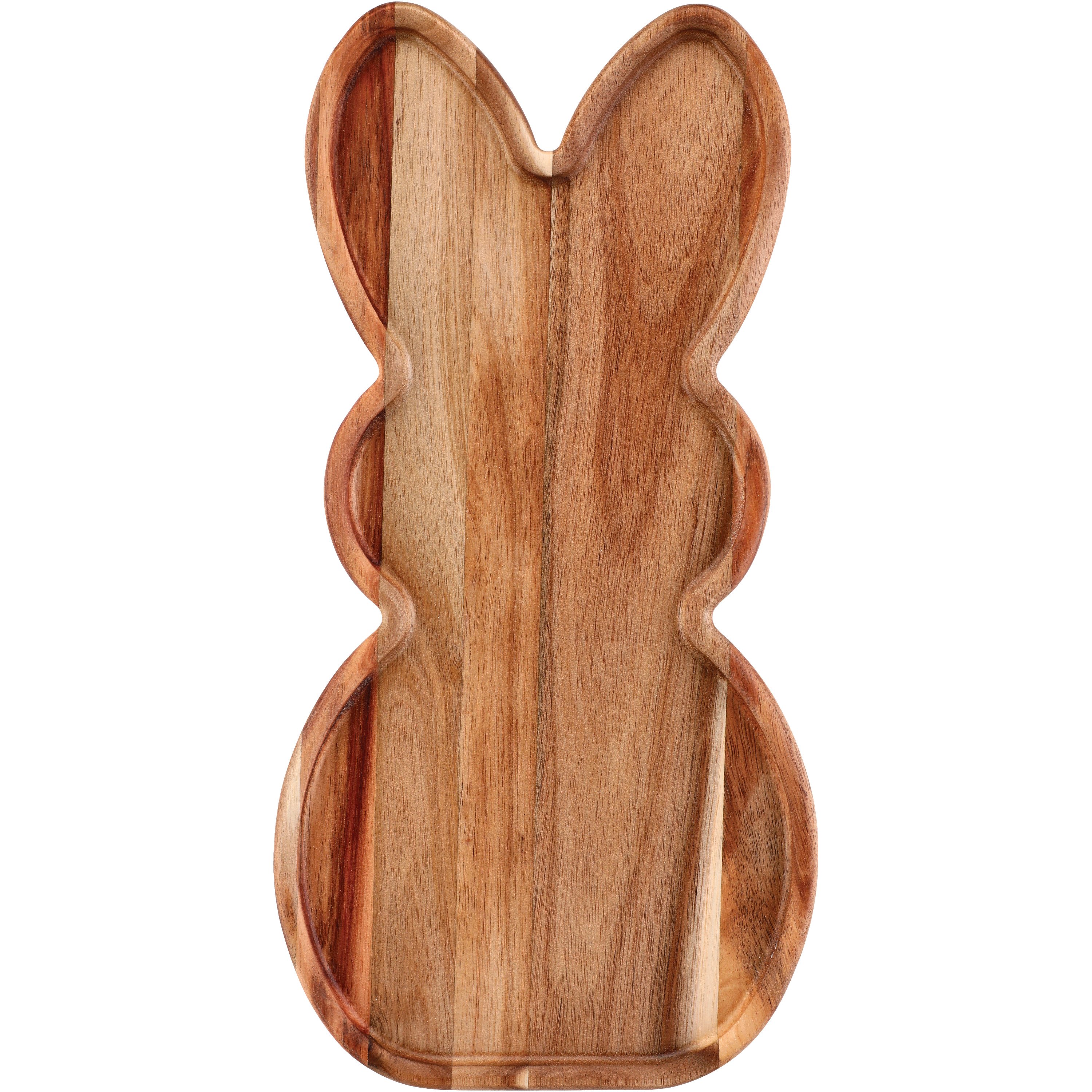 Destination Holiday Bunny Acacia Serving Board - Shop Seasonal decor at ...