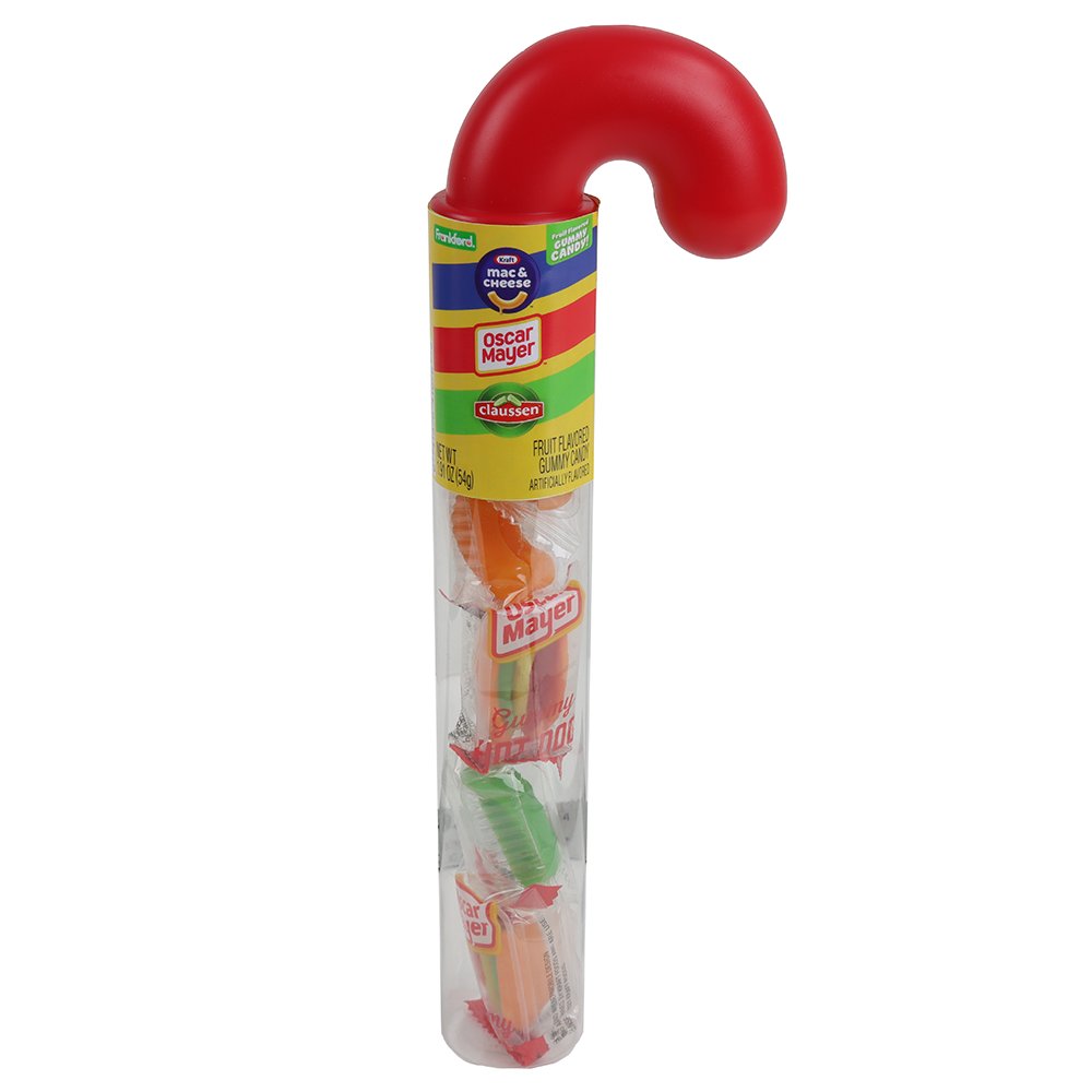 Frankford Kraft Assorted Gummies Candy Cane Tube Shop Candy at HEB