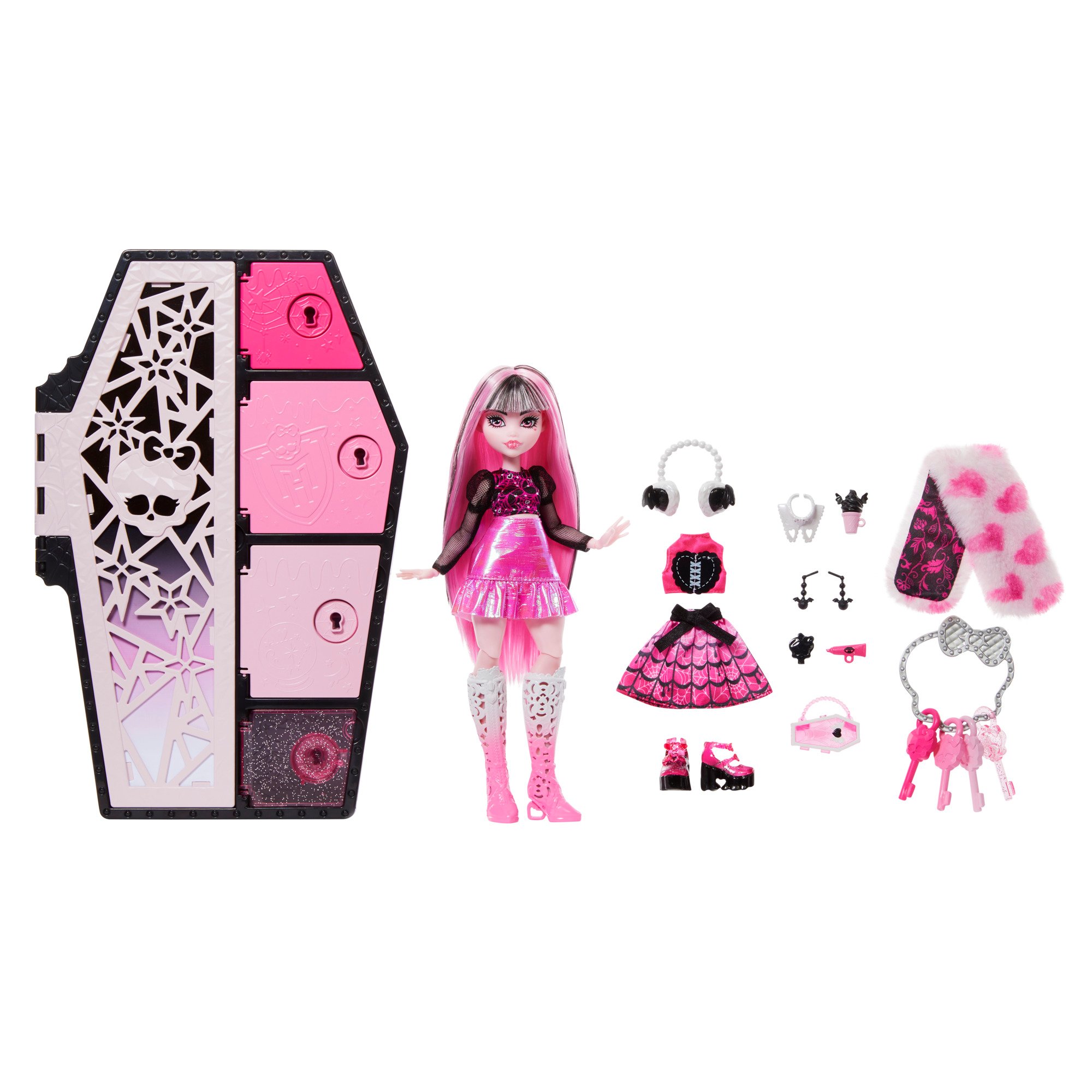 Monster High Skulltimate Secrets Fearidescent Draculaura Doll