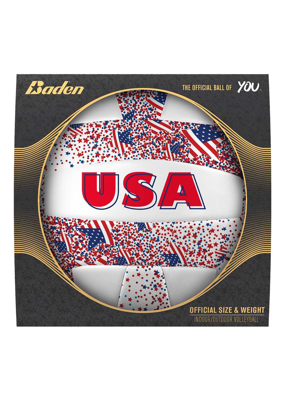 Baden Official Size USA Volleyball; image 1 of 3